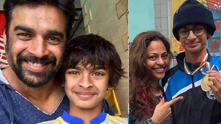 r madhavan son vedaant Wins 3 Gold medals And 1 Silver in Swimming r madhavan son vedaant Wins 3 Gold medals And 1 Silver in Swimming