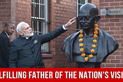 How PM Modi Is Fulfilling Mahatma Gandhi's Vision