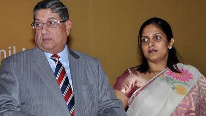 TNCA President Chief Srinivasan Daughter Rupa Gurunath TNCA President Chief Srinivasan Daughter Rupa Gurunath