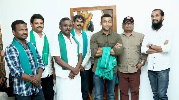 delta agriculture farmers meet actor suriya supported for formers in kappan move delta agriculture farmers meet actor suriya supported for formers in kappan move