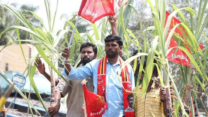 nam tamizhar katchi candidate filed his nomination in vikravandi constituency nam tamizhar katchi candidate filed his nomination in vikravandi constituency