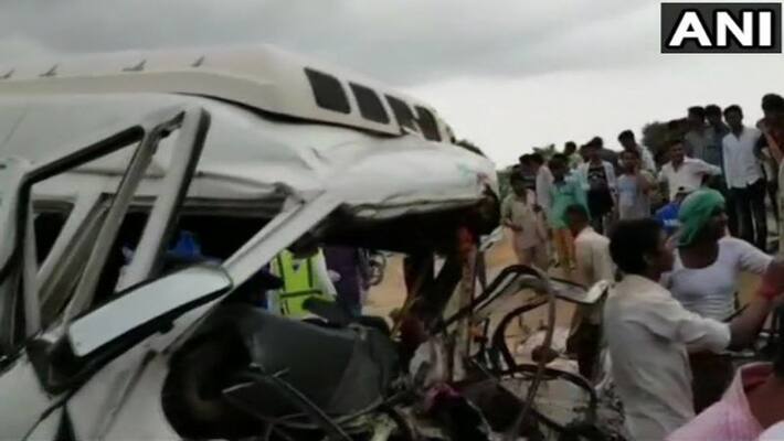 Ten people killed in Jodhpur road accident Ten people killed in Jodhpur road accident