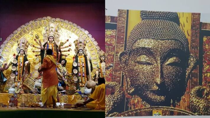 Balaka Enclave Puja Committee is worshiping ma Durga in a different way Balaka Enclave Puja Committee is worshiping ma Durga in a different way