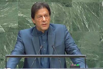 Imran Khan slips in UNGA speech calls PM Modi Indian president