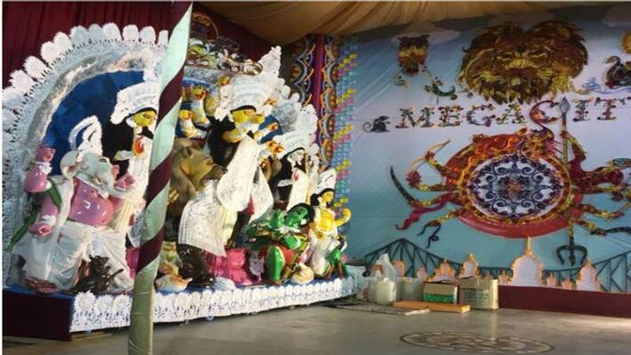 Dishari Mega City pujo celebrates its fourth year Dishari Mega City pujo celebrates its fourth year