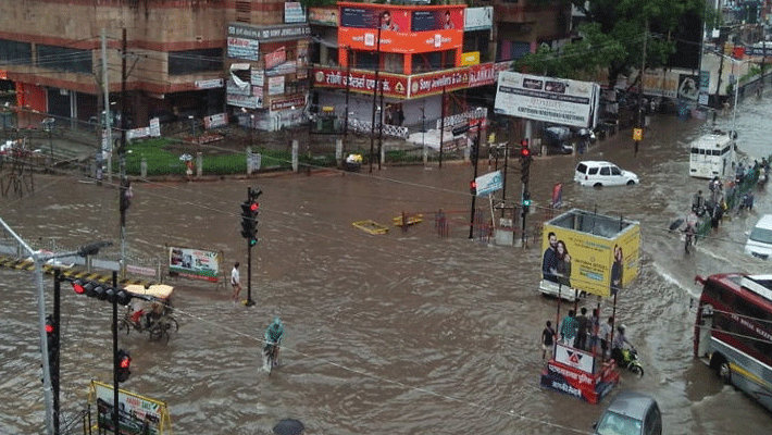 Due to heavy rain Bihar is on Red Alert Due to heavy rain Bihar is on Red Alert