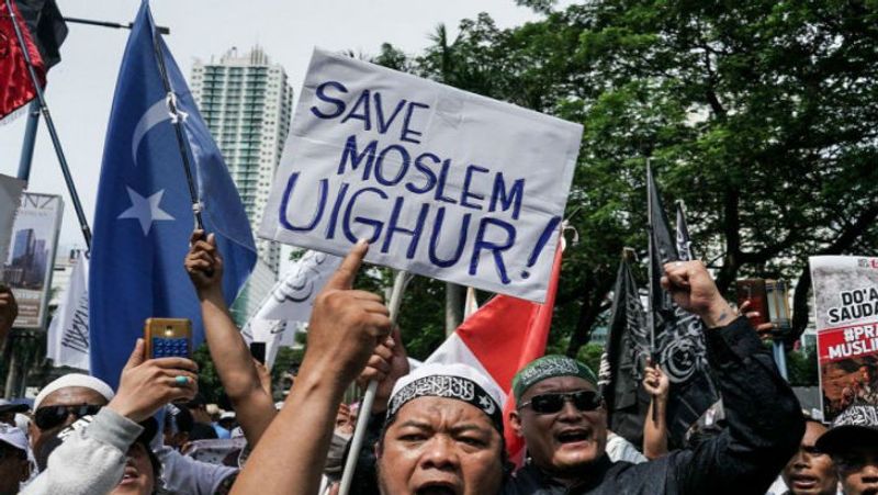 activists told uighur muslim women mass pysical harassted by chinese men to promote ethnic unity program kpt