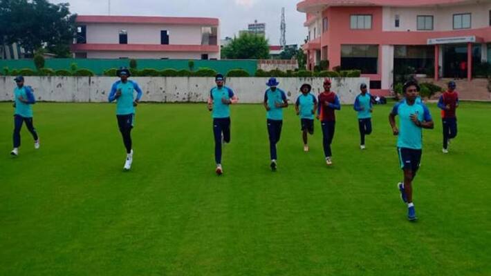 Saurashtra win the toss and decided to bat first at Ranji Trophy final Saurashtra win the toss and decided to bat first at Ranji Trophy final