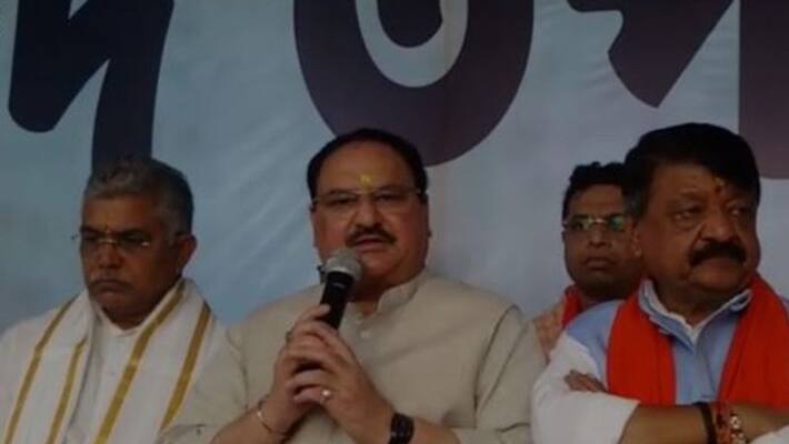 Bjp leader Jp Nadda slams Mamata on democracy Bjp leader Jp Nadda slams Mamata on democracy