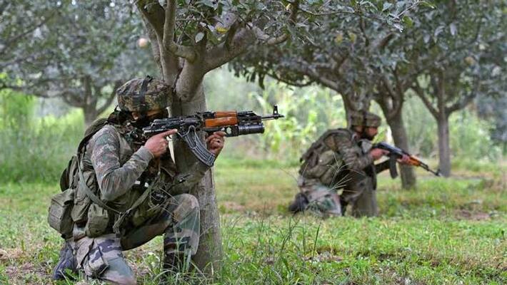Jammu-Kashmir gun fight Jammu-Kashmir gun fight