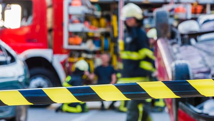 two persons killed in an accident two persons killed in an accident