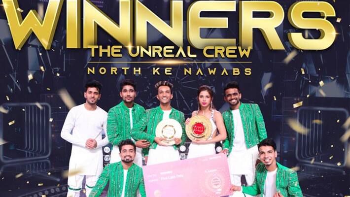 Show Dance India Dance 7 Winner the unreal crew got 5 lakh rupee And trofee Show Dance India Dance 7 Winner the unreal crew got 5 lakh rupee And trofee