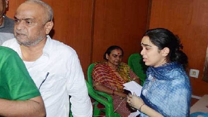 Rabri Devi and family denied her food locked her up at home says Tej Pratap wife Aishwarya Rabri Devi and family denied her food locked her up at home says Tej Pratap wife Aishwarya