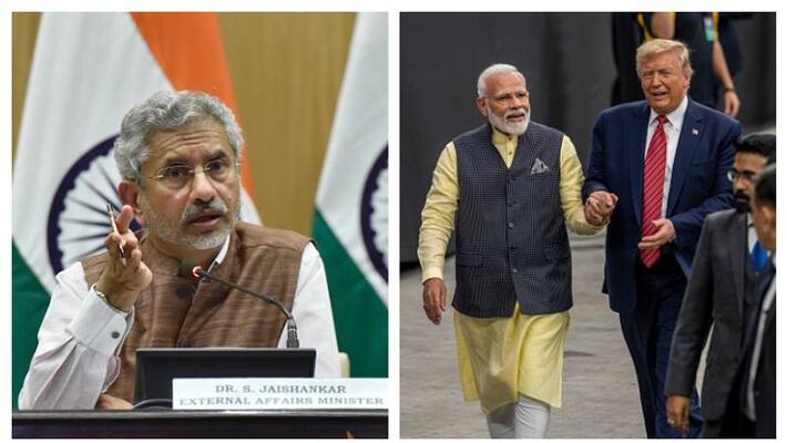 "Look Carefully At What PM Said": S Jaishankar Rejects "Trump Sarkar" Row "Look Carefully At What PM Said": S Jaishankar Rejects "Trump Sarkar" Row