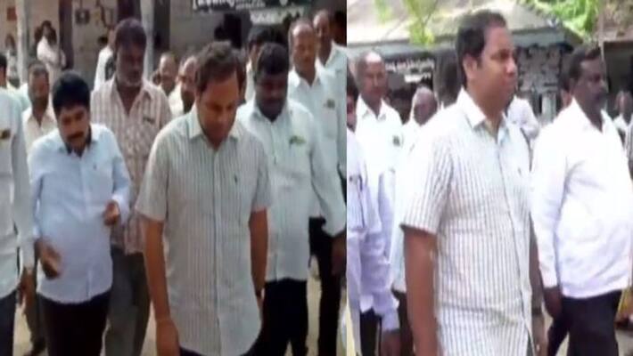 TDP leader Kodela Sivaram house arrest in Sattanapalli TDP leader Kodela Sivaram house arrest in Sattanapalli