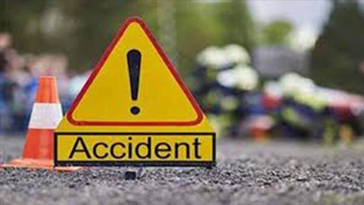 Truck collides with train, passenger injured in train Truck collides with train, passenger injured in train