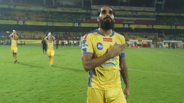 Sandesh Jhingan pens herartfelt message to kerala blasters fans Sandesh Jhingan pens herartfelt message to kerala blasters fans