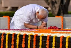 Gandhi Jayanti: PM Modi pays tribute to father of nation in New York Times, proposes "Einstein Challenge"
