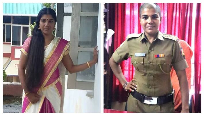 Kerala Cop Let Go Of Her 'Rapunzel' Hair For Cancer Patients Kerala Cop Let Go Of Her 'Rapunzel' Hair For Cancer Patients