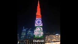 Gandhi Jayanti 2019 Burj Khalifa pays tribute, lights up with Bapu's images