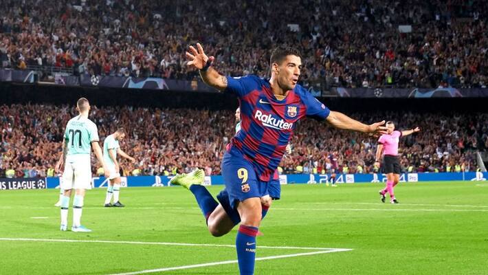 Luis Suarez's only goal helps Barcelona to secure three points Luis Suarez's only goal helps Barcelona to secure three points