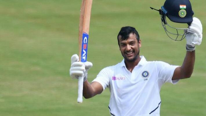 mayank agarwal scores his first double century in test cricket mayank agarwal scores his first double century in test cricket