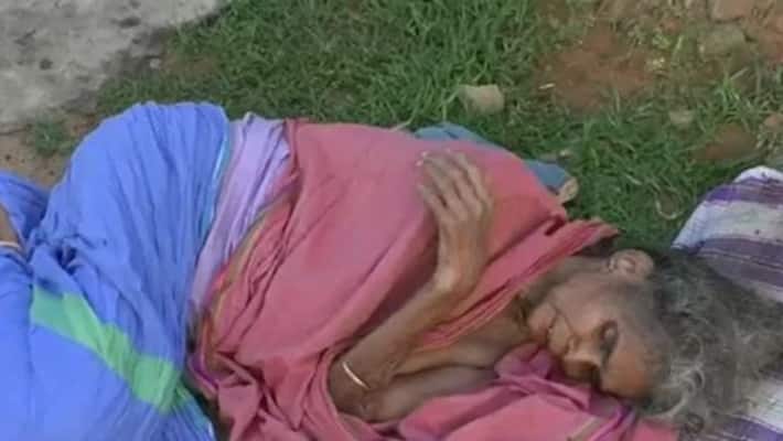 sons left mother on road side sons left mother on road side