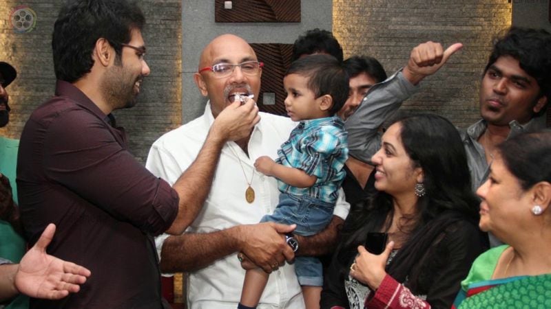 actor sathiyaraj family and rare photo gallery
