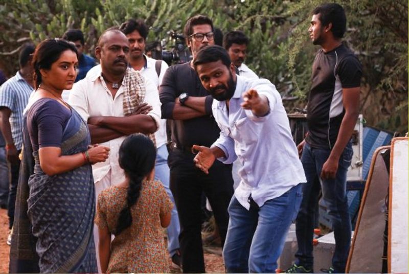 ஷூட்டிங் ஸ்பாட்டில் மஞ்சு