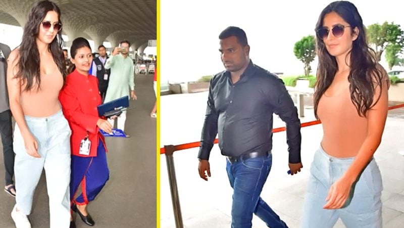 कैटरीना कैफ गुरुवार को मुंबई एयरपोर्ट के बाहर नजर आईं। इस दौरान वो खुले बालों के साथ कैजुअल लुक में दिखीं।
