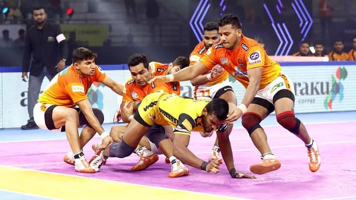 PKL 2019 Telugu Titans playoffs dream ends after loss to Puneri Paltan PKL 2019 Telugu Titans playoffs dream ends after loss to Puneri Paltan
