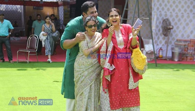 Kajol celebrates her puja in Mumbai with family