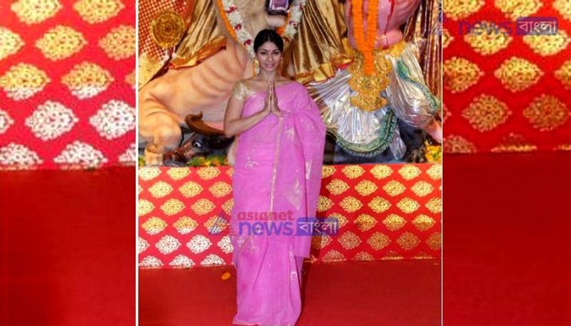 Kajol celebrates her puja in Mumbai with family