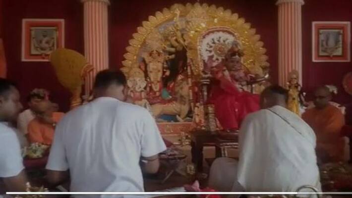 Kumari Puja at Jairambati Kumari Puja at Jairambati