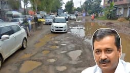 AAP MLAs inspect delhi roads