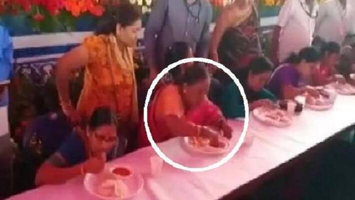 People were surprised when a 60 year old woman ate 6 idlis in 1 minute People were surprised when a 60 year old woman ate 6 idlis in 1 minute