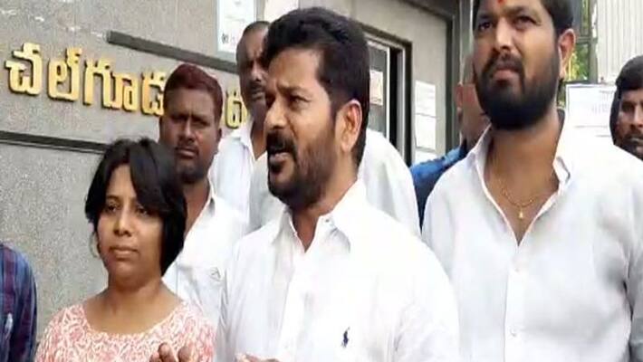 tpcc chief revanth reddy fires on telangana cm kcr over water dispute ksp tpcc chief revanth reddy fires on telangana cm kcr over water dispute ksp