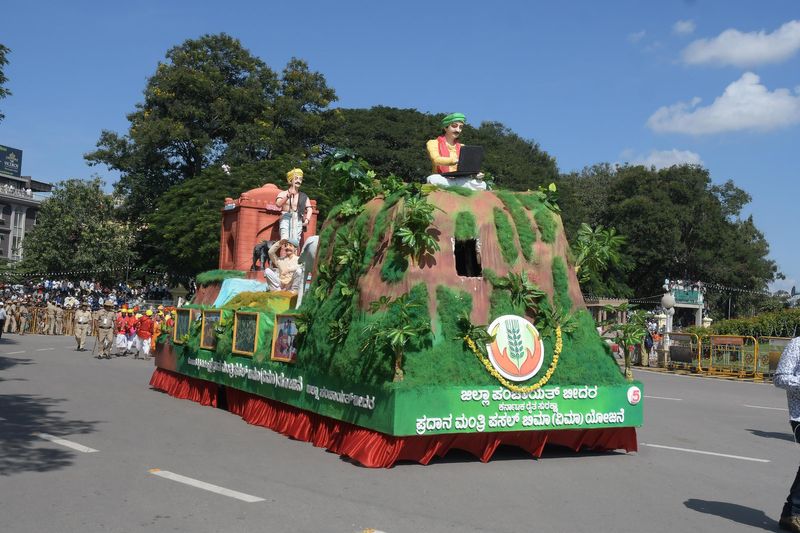 Mysuru dasara 2019 photo gallery of Karnataka districts tablo