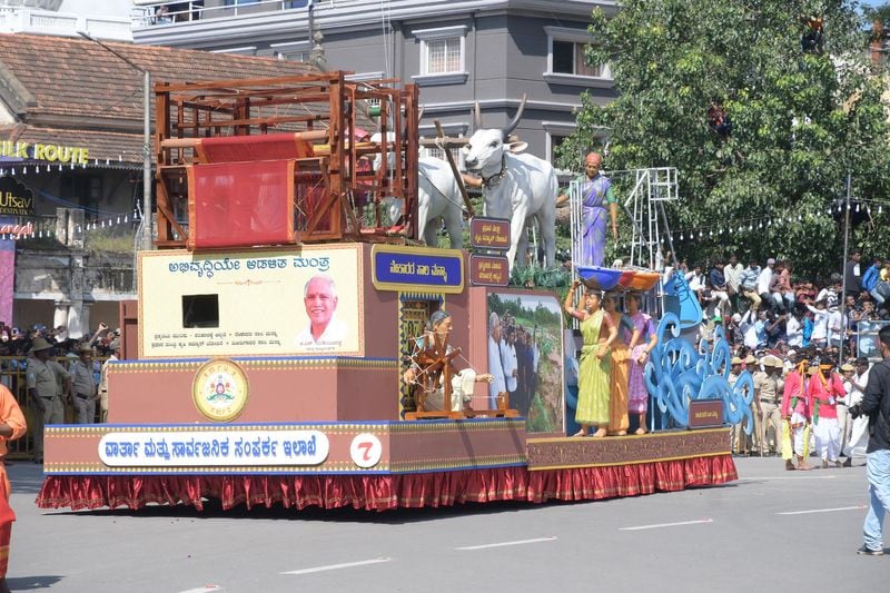 Mysuru dasara 2019 photo gallery of Karnataka districts tablo