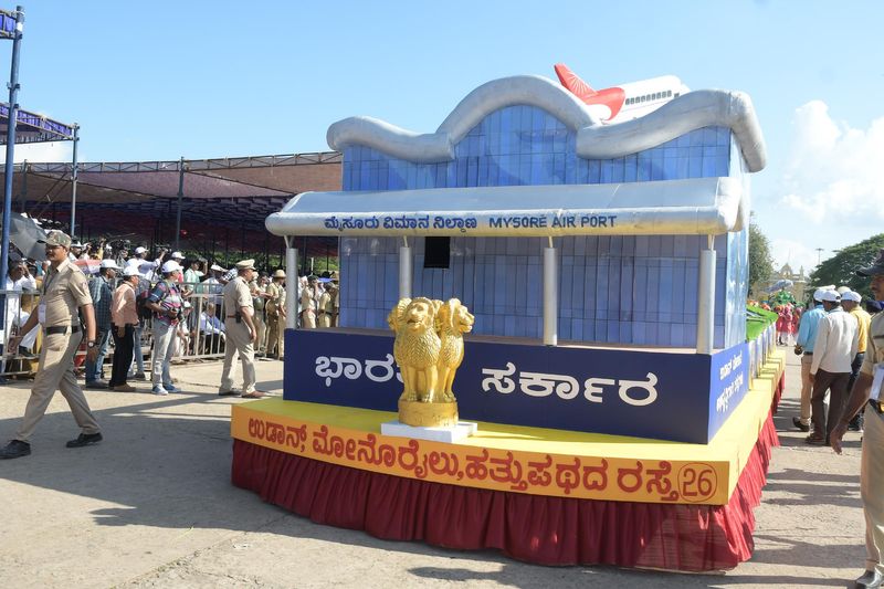 Mysuru dasara 2019 photo gallery of Karnataka districts tablo