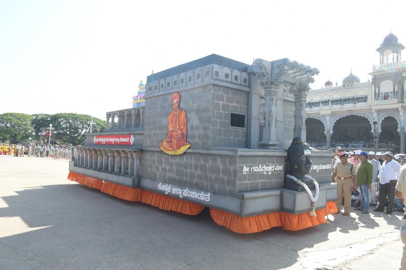 Mysuru dasara 2019 photo gallery of Karnataka districts tablo