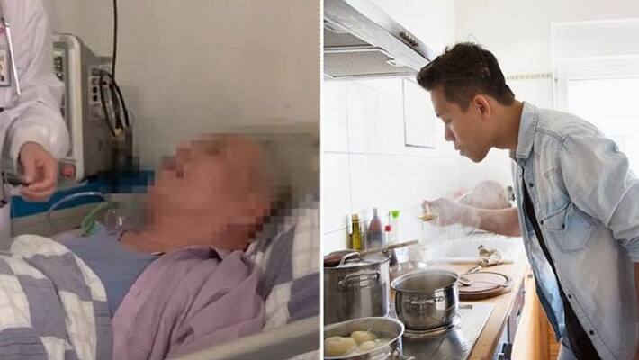 Food was being cooked in the kitchen by running AC, the whole family reached the hospital Food was being cooked in the kitchen by running AC, the whole family reached the hospital