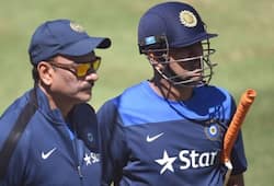 Ravi Shastri on MS Dhoni future not met him after World Cup
