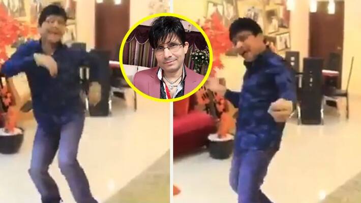 Kamaal Rashid Khan KRK Danced on Akshay kumar housefull 4 movie song Saithan ka sala video viral Kamaal Rashid Khan KRK Danced on Akshay kumar housefull 4 movie song Saithan ka sala video viral