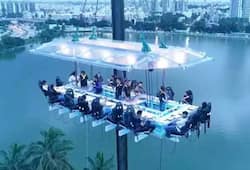 This Fly Dining restaurant in Noida serves food, adventure up in the air
