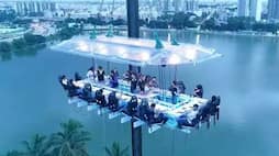 This Fly Dining restaurant in Noida serves food, adventure up in the air