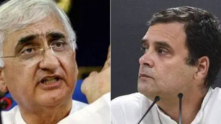 congress senior leader Salman Khurshid sensational comments on rahul gandhi congress senior leader Salman Khurshid sensational comments on rahul gandhi