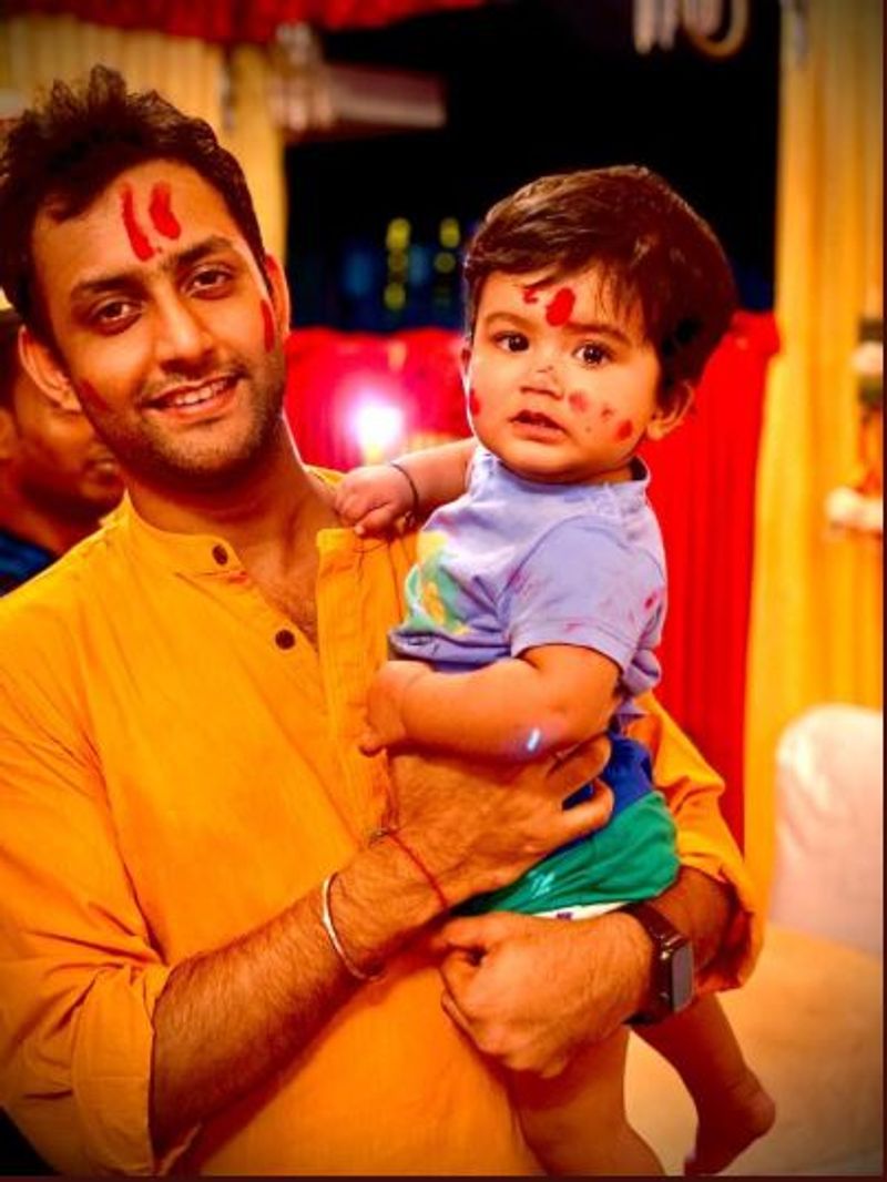Doshomi scenes of Sudipa Chatterjee with two sons