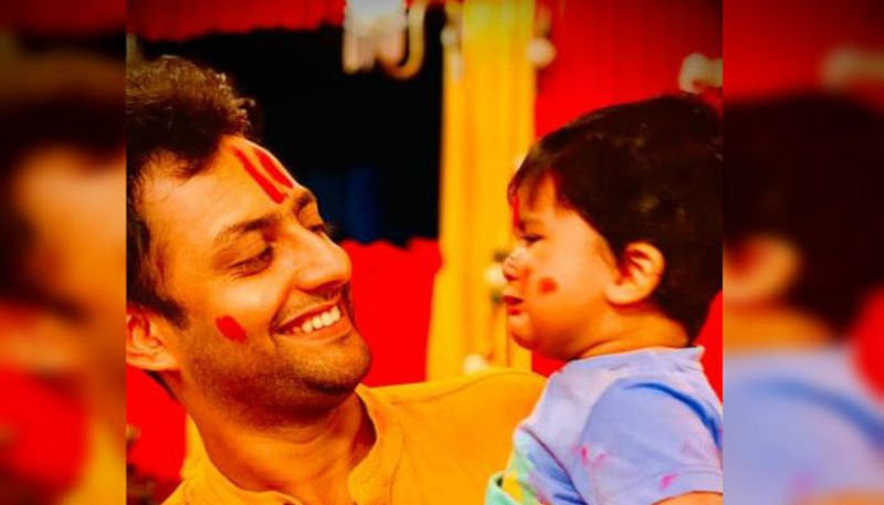 Doshomi scenes of Sudipa Chatterjee with two sons