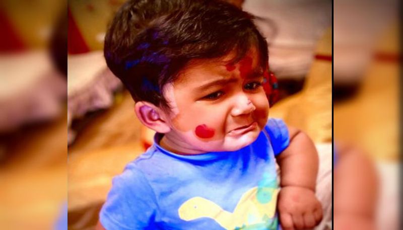 Doshomi scenes of Sudipa Chatterjee with two sons